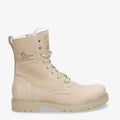 Frisia Igloo botas de piel con forro interior de pelo natural. crudo