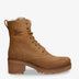 Padma botas de piel con forro interior de pelo. cuero