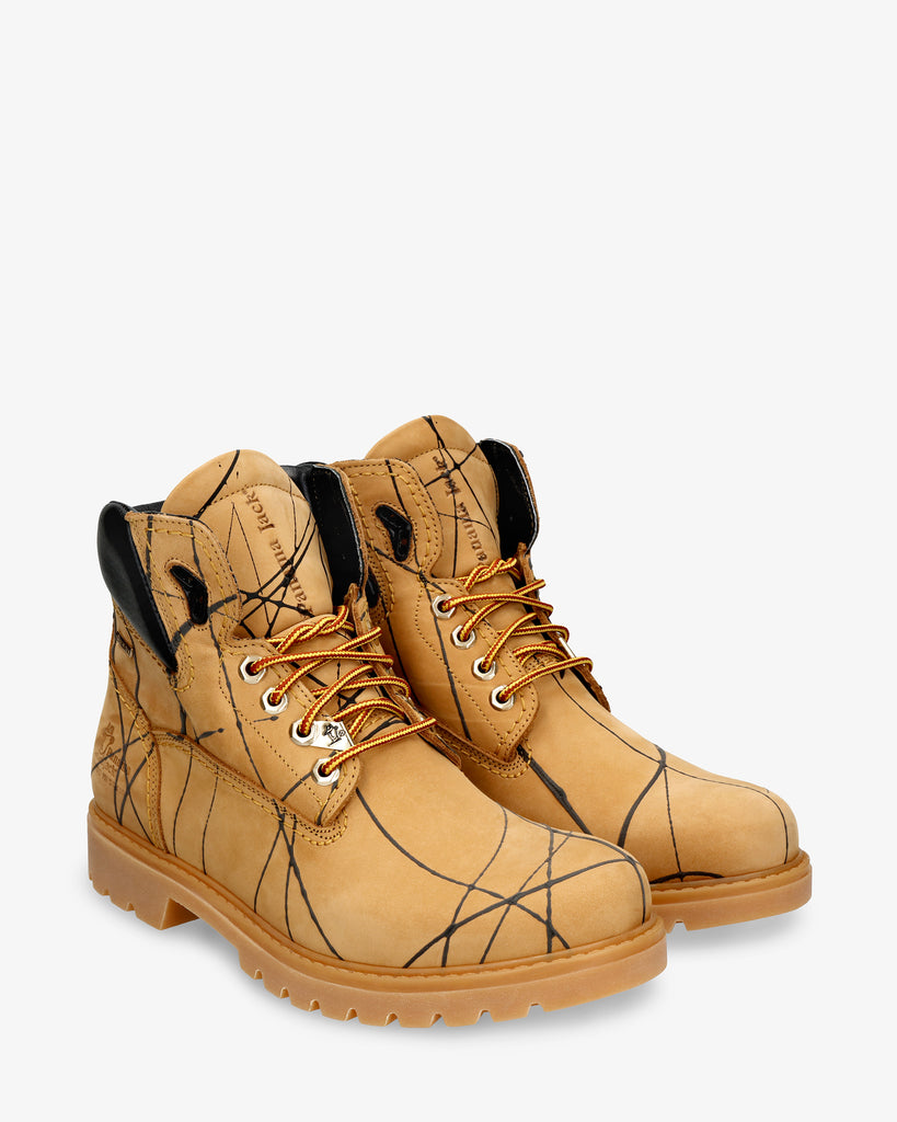 Amur Gtx Ink botín de piel con forro interior de gore-tex®. vintage