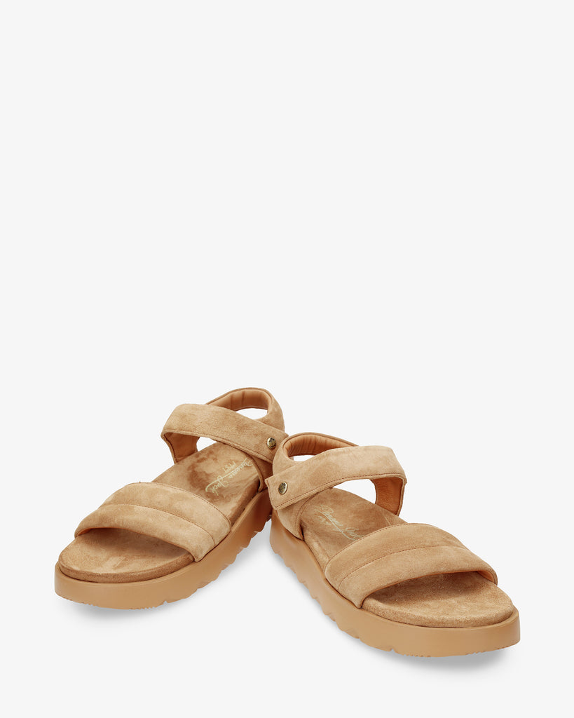 Bety sandalias de piel con forro interior de piel. cuero