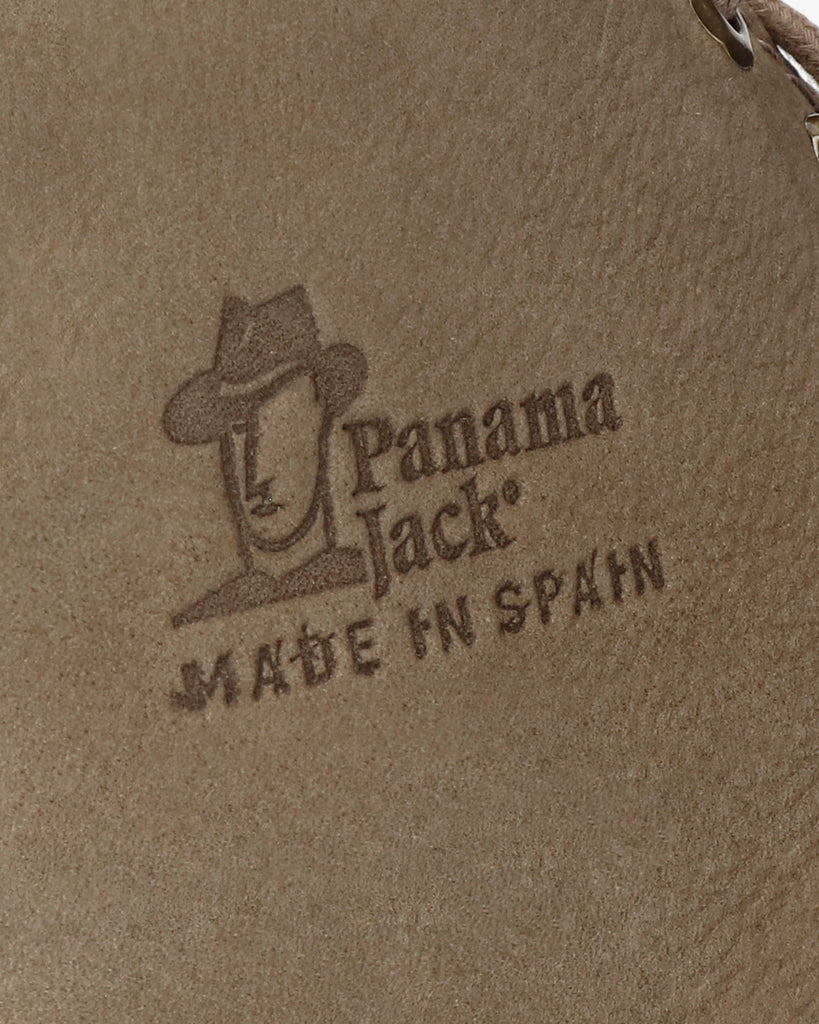 Bota Panama botín de piel con forro interior de piel. piedra