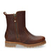 Fabi Igloo botas de piel con forro interior de pelo natural. cuero