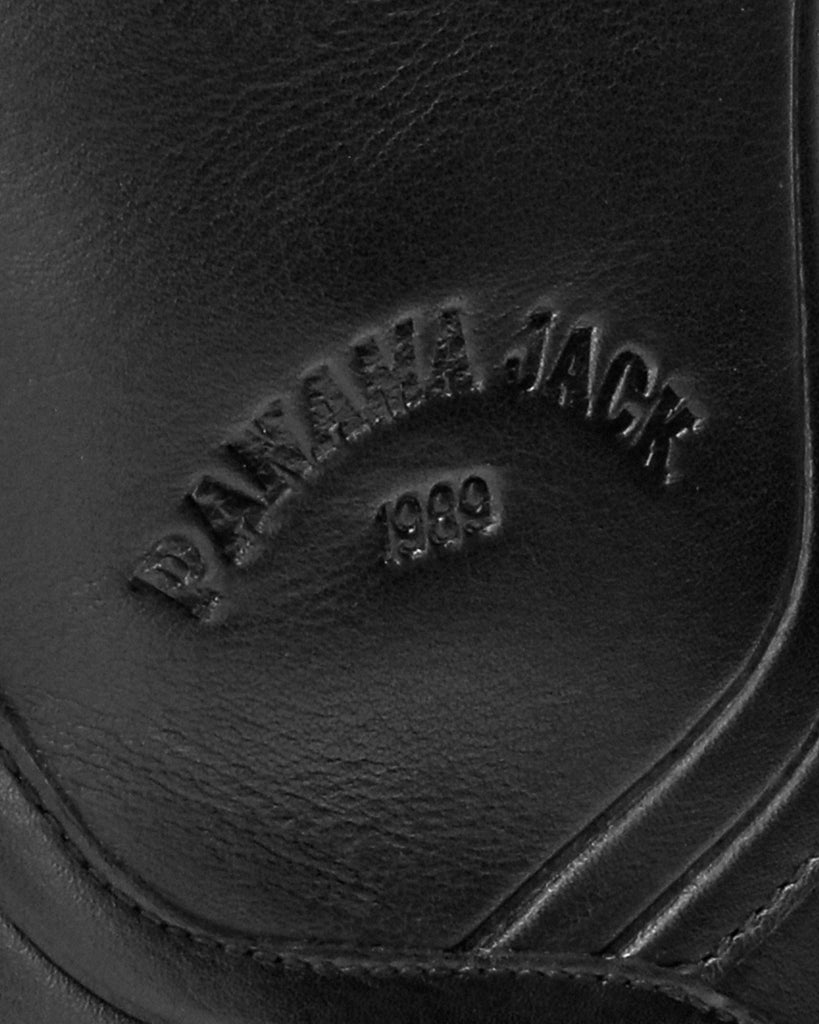 Gisell botas de piel con forro interior de pelo. negro