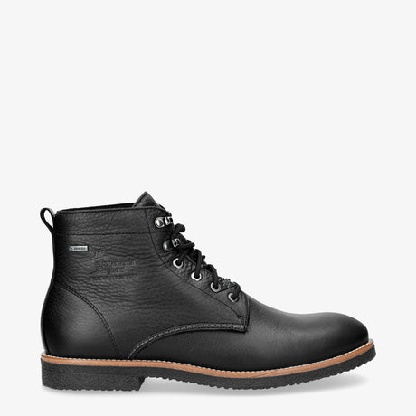 Glasgow Gtx botín de piel con forro interior de gore-tex®. negro