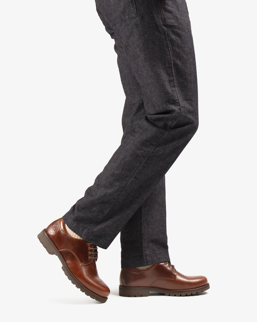 Jackson zapatos de piel con forro interior de piel. cuero