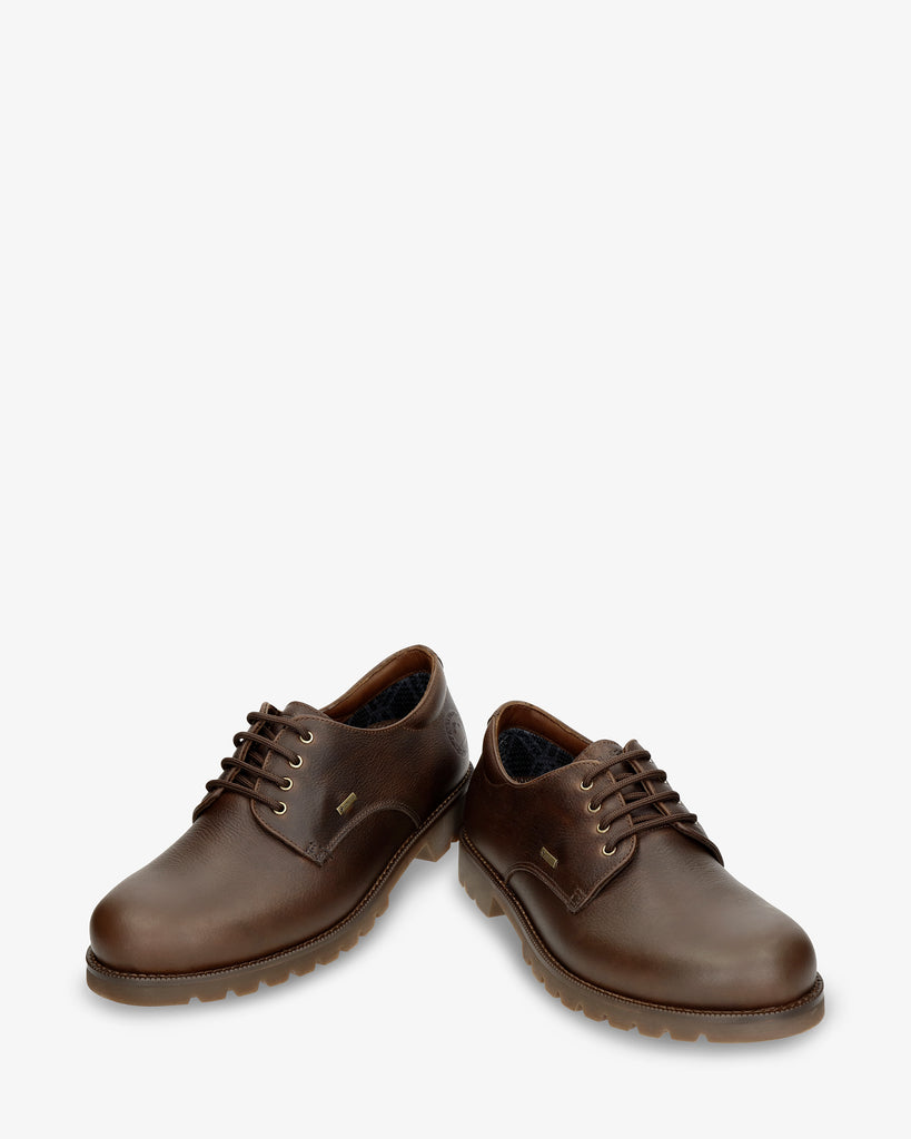 Jackson Gtx zapatos de piel con forro interior de gore-tex®. humo