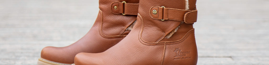 Detalle bota sin cordón de Panama Jack