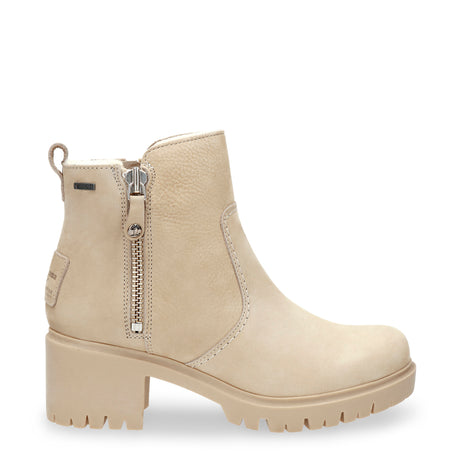Pauline Gtx botín de piel con forro interior de gore-tex®. crudo