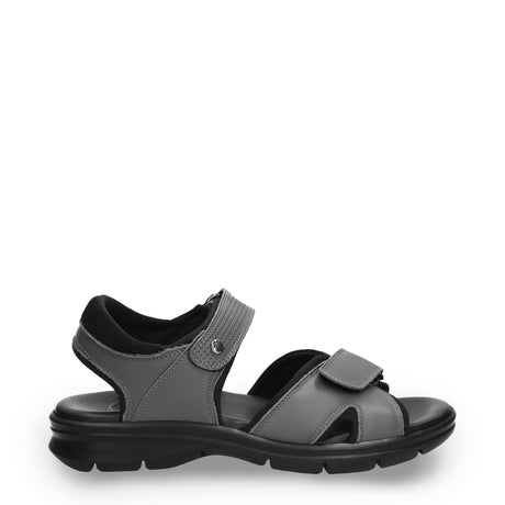 Sanders sandalias de piel con forro interior de lycra. gris