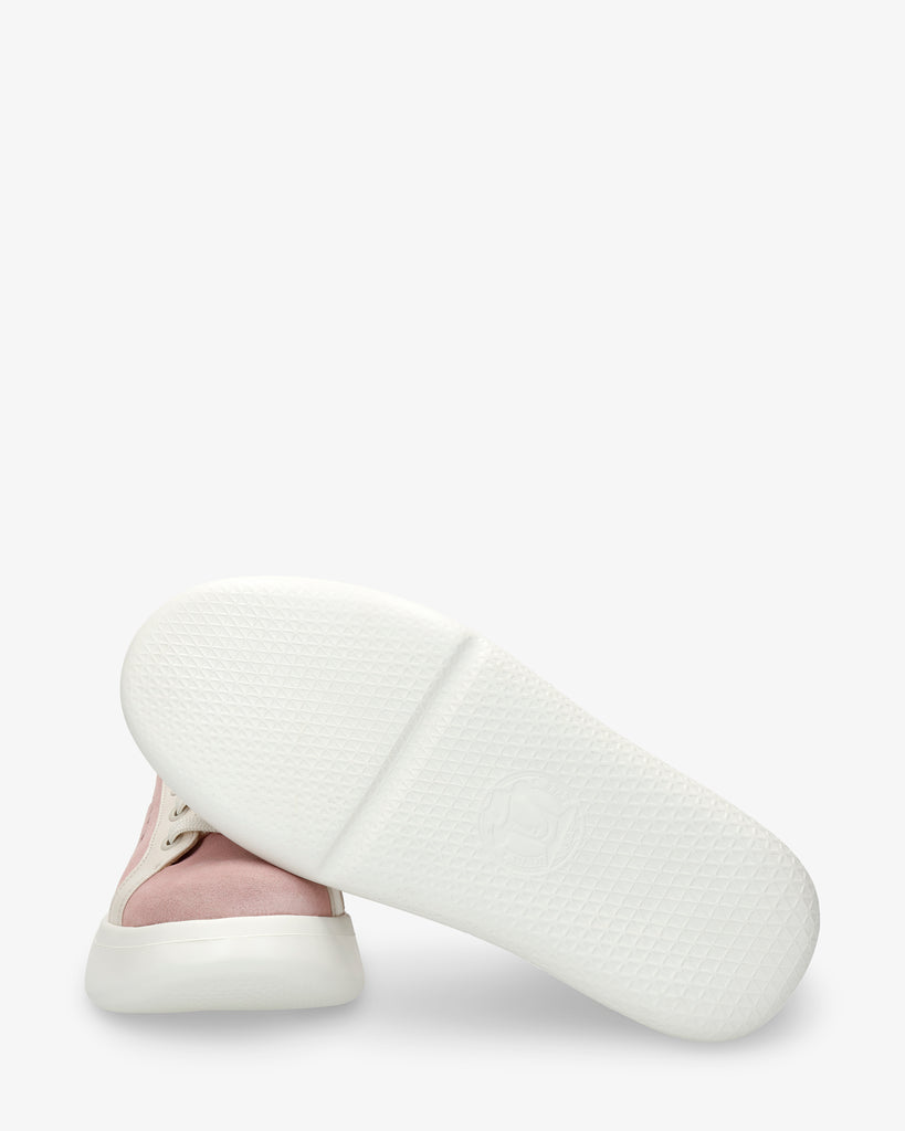 Yarely sneakers de piel con forro interior de piel. rosa